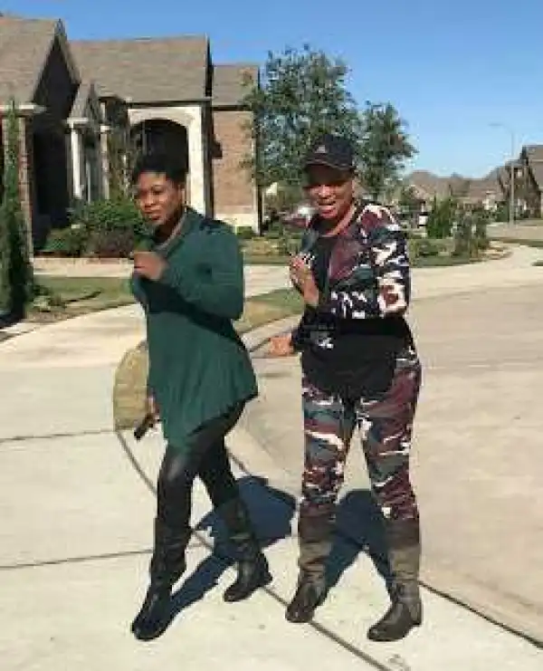 Veteran Actress Bukky Wright Looking Sexy In Military Outfit